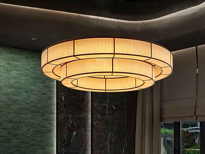 輕奢現代定制圓形餐廳吊燈-K108