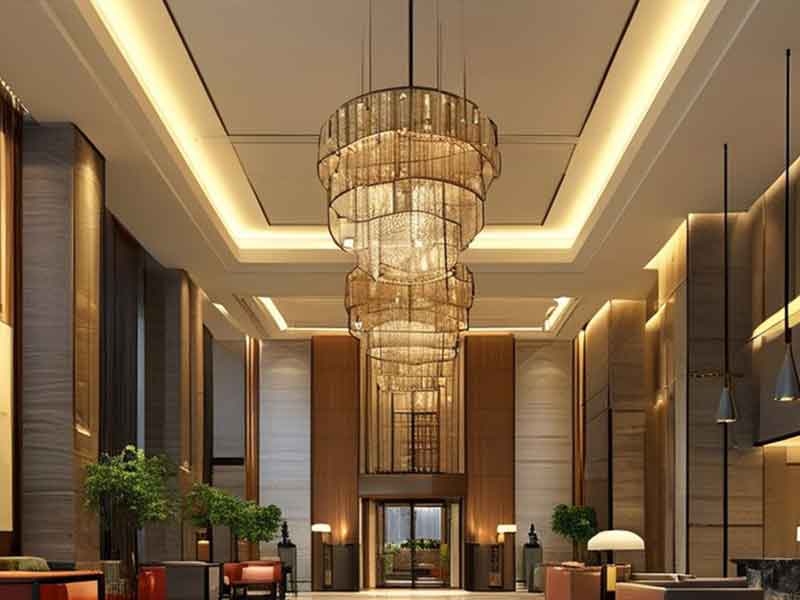 非標定制大堂大廳裝飾燈具-K095